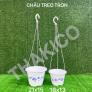 Chậu treo tròn - Chậu hoa nhựa Thakico