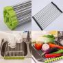 Kệ Inox Co Giãn Thông Minh Gác Bồn Rửa Chén Bát - MSN181530