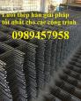 Lưới hàn chập A6, A7, A8, A10 ô 100x100, 150x150, 200x200