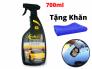 Dung Dịch Dưỡng Bóng Sơn Xe Pallas Polish Wax 700ml Tặng Kèm Khăn - PPW700
