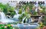 Gạch tranh 3d cảnh sông núi - SN67