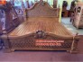 Giường ngủ nữ hoàng hoa văn cổ điển 1,8x2m gỗ gõ đỏ