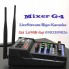 Mixer+Micro không dây Yamaha G4-USB chuyên Livestream, Karaoke