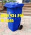 Thùng rác công cộng, thùng rác nhựa 120 lít, thùng rác công cộng 120 lít