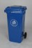 Thùng rác y tế 120l màu xanh,thùng rác 120 rác thải thông thường