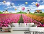 Gạch tranh vườn hoa 3d, ốp tường HP25