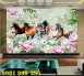 Gạch tranh 3d - tranh gạch men bát mã , tranh ngựa