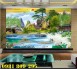 Mẫu tranh phong cảnh trang trí - gạch tranh 3d