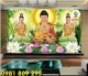 Gạch tranh ốp tường - tranh Phật 3d