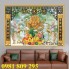 Gạch tranh phòng thờ - tranh gạch men 3d ốp tường
