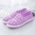 Giày nhựa chống trượt cao cấp họa tiết hoa mai - Mã số GQ00001 - Màu tím