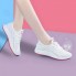 Giày thể thao nữ thời trang du lịch dạng lưới thoáng khí, đế mềm - Mã số G3 - Màu trắng