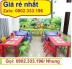 Nơi chuyên bán bàn nhựa bán nguyệt mầm non
