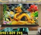 Gạch tranh 3d rồng vàng - tranh long phụng