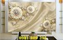 Tranh 3d hoa ngọc kim cương - gạch tranh 3d tráng trí