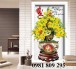 Hoa mai lộc vàng - gạch tranh 3d