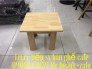Bàn ghế gỗ thấp giá tốt tại xưởng