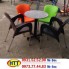 Xả kho bàn ghế cafe nhựa giá rẻ HTN091