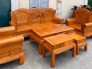 Bộ bàn ghế khổng tử gỗ gõ đỏ
