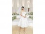 Đầm váy nữ trắng 2 dây ren 3D cao cấp TK