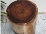 Đôn gỗ me tây tự nhiên a6 (d29cm x h45cm