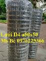 Lưới mạ kẽm, chuyên sản xuất và phân phối lưới hàn mạ kẽm D1, D2, D3, D4, D5