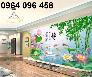 Tranh gạch cá chép 3d - MC44
