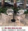 Bàn ghế nhựa cafe giá rẻ HGH