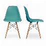 Ghế nhựa chân gỗ cao cấp giá tại xưỡng Ak006