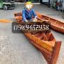 Thuyền gỗ chèo tay 3m, Thuyền gỗ 4m, Thuyền gỗ trang trí, Thuyền gỗ chụp ảnh