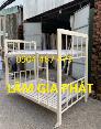 Giường tầng hộp giá rẻ 1m2x1m2 màu kem