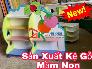 Kệ đồ chơi mầm non