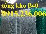 Lưới B40, Lưới B40 mạ kẽm, Lưới B40 bọc nhựa PVC hàng sẵn kho