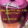 Ống bạt PVC màu tím tải cát, tải sỏi đá loại đặc biệt, hàng có sẵn giá tốt