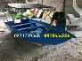 Thuyền composite 4,5 người, combo mái che nắng che mưa, áo phao