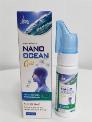 Xịt mũi người lớn, nước muối biển sâu làm sạch, thông mũi - Nano Ocean Gold- Chai/  70ml