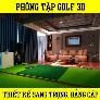 Golf 3D set up