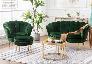 Ghế sofa vỏ sò bọc nỉ cao cấp cho phòng khách tại Phú Giáo - Bình Dương