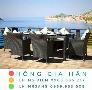 Sofa mây nhựa Hồng Gia Hân SM218