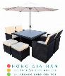 Sofa mây nhựa Hồng Gia Hân 216