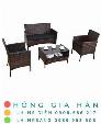 Sofa mây nhựa Hồng Gia Hân SM211