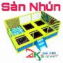 Sàn nhún khu vui chơi - sàn nhún nhập khẩu