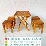 Bàn ghế cafe cóc cực xịn xò Hồng Gia Hân C112