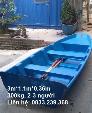 Thuyền nhựa câu cá 2-3 người đi, kèm áo phao cứu sinh