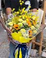 Bó hoa tone vàng chúc mừng sinh nhật - LDNK109