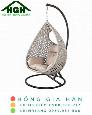 Xích đu mây nhựa Hồng Gia Hân X003