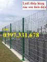 Hàng rào lưới thép, lưới thép hàng chập, lưới thép hàn phi 3, 4, 5 giá sỉ