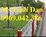 Hàng rào cột trái đào D5a50x150, D5a50x200 sơn tĩnh điện