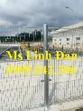 Lưới thép hàng rào mạ kẽm, lưới thép hàn chập, hàng rào mạ kẽm
