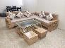 Sofa gỗ sồi giá rẻ nhất thị trường Gò Vấp, Đồng Nai, Bình Dương - Khuyến mãi cực sốc